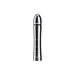 Sleek metallic Mystim Glossy Glen Dil with smooth tapered tip and ergonomic design for comfortable use.