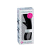 Mystim Tingly Timmy black silicone electro-stimulation toy in white retail packaging with clear window.