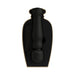 Black Lola Milani Mystique Wand with ergonomic handle and flexible head, displayed in a stylish protective bottle case.