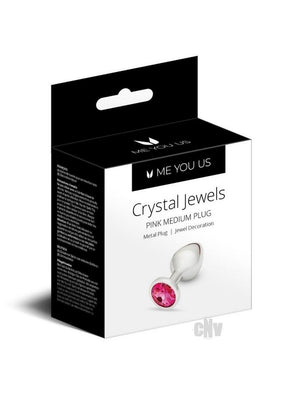 Myu Crystal Jewels Butt Plug, Clear