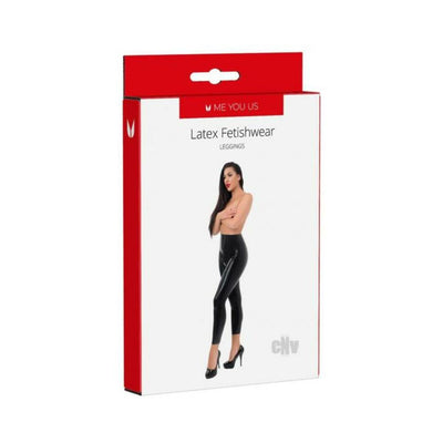 Myu Latex Leggings Black