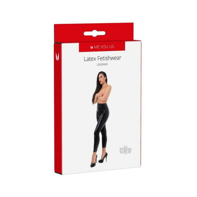 Myu Latex Leggings Black