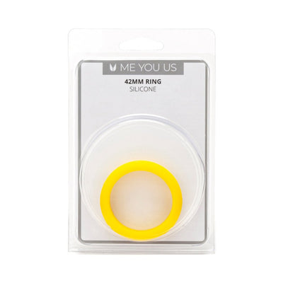 Myu Silicone 42mm Ring Yellow - SexToy.com