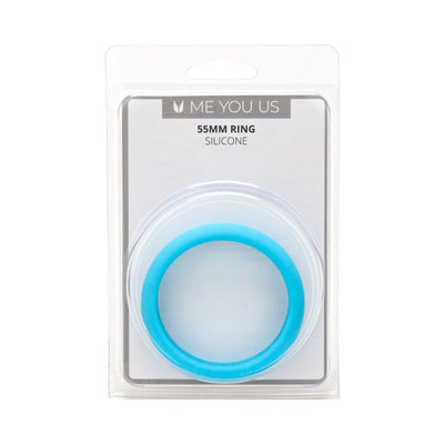 Myu Silicone 55mm Ring Aqua - SexToy.com
