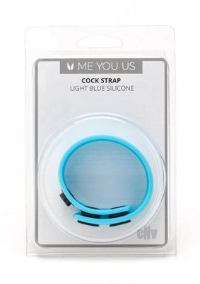 Myu Silicone Cock Strap Lt Blue - SexToy.com