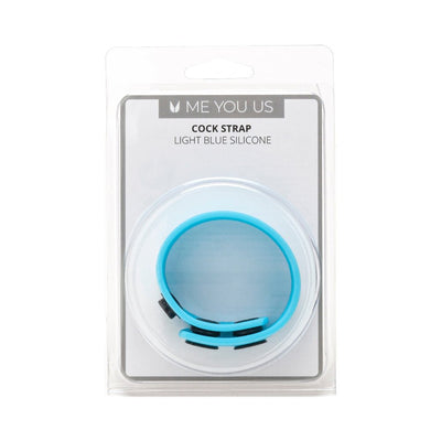 Myu Silicone Cock Strap Lt Blue - SexToy.com