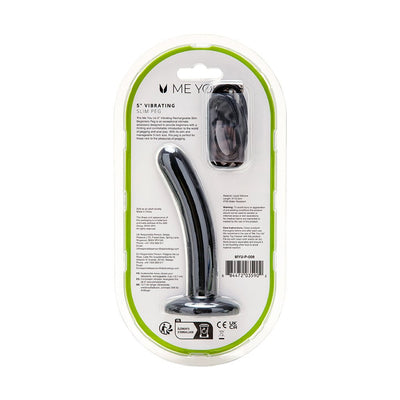 Myu Vibe Recharge Slim Begin Peg 5 Blk - SexToy.com