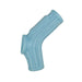 Blue sleek fit vibrating penis enhancer sleeve with textured surface and testicle strap.