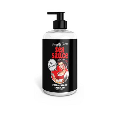 Naughty Janes Sex Sauce Extra Creamy Lubricant 16 Oz - SexToy.com