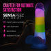 Neo Elite Gitd Rainbow Rave 6.5 - SexToy.com