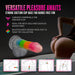 Neo Elite Gitd Rainbow Rave 6.5 - SexToy.com
