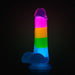 Neo Elite Gitd Rainbow Rave 6.5 - SexToy.com