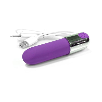 Nixie Smooch Rechargeable Lipstick Vibrator Purple Ombre - SexToy.com