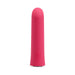Pink Nu Sensuelle Sunni Nubii warming bullet vibrator with smooth, angled tip and sleek silicone finish.