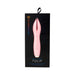 Pink Nu Sensuelle Tulip clitoral stimulator in black retail packaging with a clear window display.