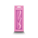 Obsession Bonnie pink silicone dual-stimulation vibrator in branded packaging with clear display window.
