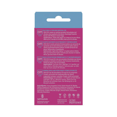 On Ice Arousal Oil 5ml Md Box - SexToy.com