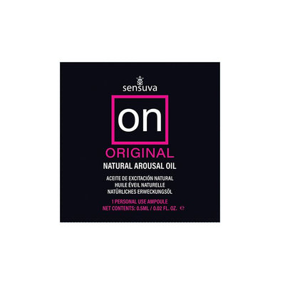ON Natural Arousal Oil For Her - Ampoule Packet - SexToy.com