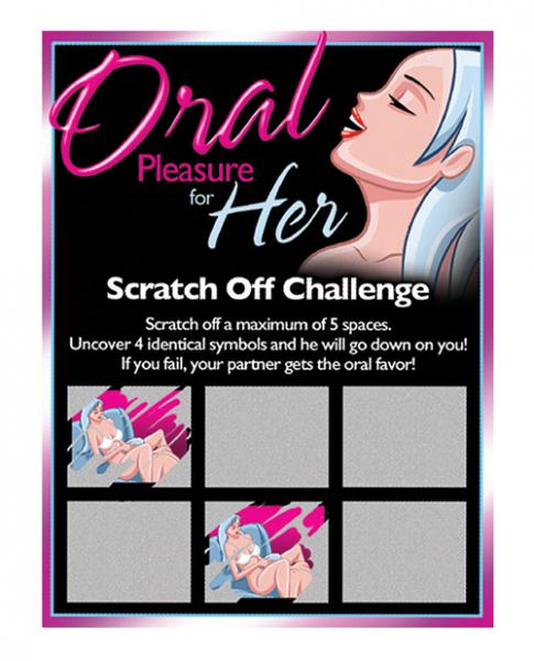 Oral Pleasure For Her Scratch Off Challenge - SexToy.com