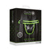 Ouch! Glow Buckle Jock Strap - Glow In The Dark - Green - S/m - SexToy.com