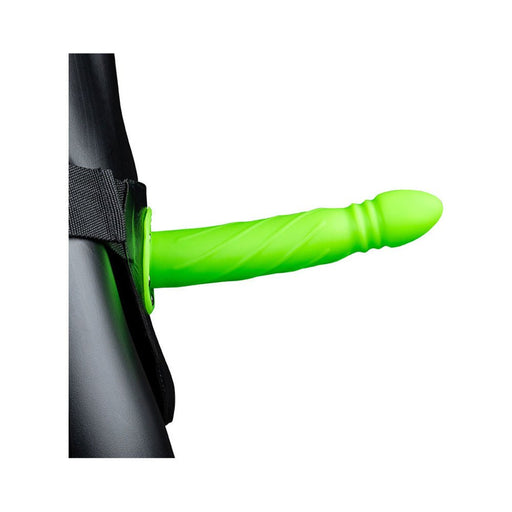 Ouch! Twisted Hollow Strap - on 8 In. G.i.t.d. - SexToy.com