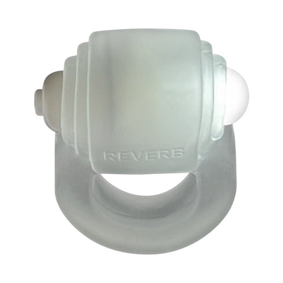 Clear silicone cock ring with integrated LED light and ergonomic design for enhanced fit and stimulation.