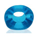 Blue translucent triple-ring silicone sling designed for adjustable fit and enhanced support.