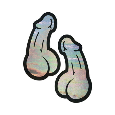 Pastease A Bag Of Dicks: 3 - pack Of Penis Pasties For Nipples & Skin - SexToy.com