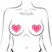 Pastease Heart Hearts Pink - SexToy.com