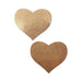 Pastease Love: Liquid Rose Gold Heart Nipple Pasties - SexToy.com