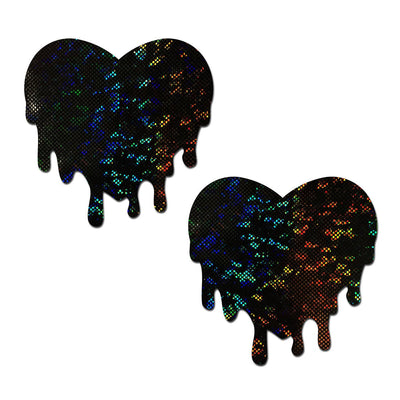 Pastease Melty Heart Disco Ball Black - SexToy.com