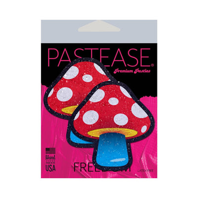 Pastease Mushroom: Colorful Shroom Nipple Pasties - SexToy.com