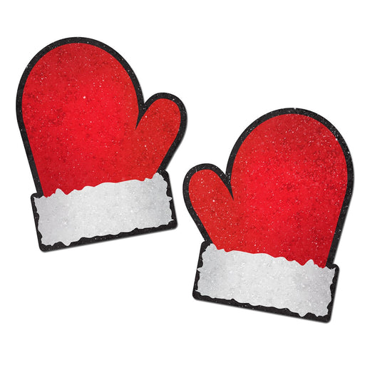 Pastease Santa Mittens - SexToy.com