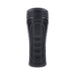 Black canister stroker with textured grip and removable cap for easy cleaning.