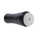 Black Playboy branded stroker with a white removable sleeve and textured grip, designed for personal use.