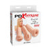 PDX Extreme All 3 Holes Pocket Pussy Set packaging showing three realistic masturbators with lifelike skin texture.