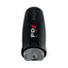 Black PDX Elite Moto Bator 2 with control buttons and soft removable sleeve for customizable hands-free pleasure.