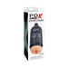 PDX Plus Shower Therapy Milk Me Honey Light discreet stroker in shampoo bottle packaging with lifelike sleeve.
