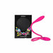 Pink flexible double-ended vibrator with black PicoBong Transformer packaging featuring colorful abstract design.