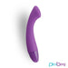 Purple curved PicoBong Moka G-Vibe with textured base for G-spot and external stimulation.