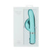 Pillow Talk Lively dual stimulator in turquoise with textured handle, displayed in white retail packaging.