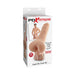 Packaging of Pipedream Extreme Fuck My Cock XL realistic dual-feature adult toy with lifelike skin texture.