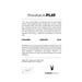 Playboy Come Along 2AM product information sheet highlighting features, dimensions, and brand philosophy.