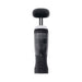 Black and gray Playboy End Game rechargeable stroker with control buttons and transparent textured sleeve visible.