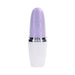 Compact white and opal purple travel-friendly tapping toy with a sleek, lipstick-inspired design.