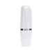 Compact white Playboy Getaway tapping toy with sleek lipstick-style design and power button on base.