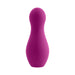 Purple silicone clitoral tapping toy with smooth rounded head and Playboy logo on the base.