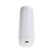 White sleek cylindrical travel charging case for Playboy The Jet Set Tapping Toy with USB-C port.