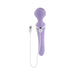 Playboy Vibrato Rechargeable Silicone Dual Ended Wand Vibrator Opal - SexToy.com