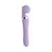 Playboy Vibrato Rechargeable Silicone Dual Ended Wand Vibrator Opal - SexToy.com